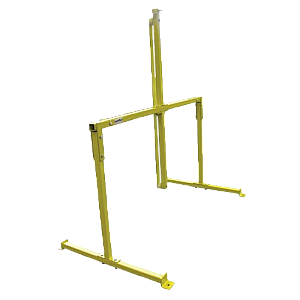 Weha Yellow Fiberglass Rodding Dispenser Stand