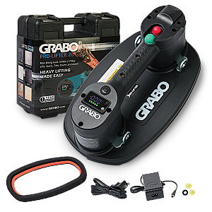 GRABO Pro Portable Electric Vacuum Lifter Kit (Hardshell Case Edition)