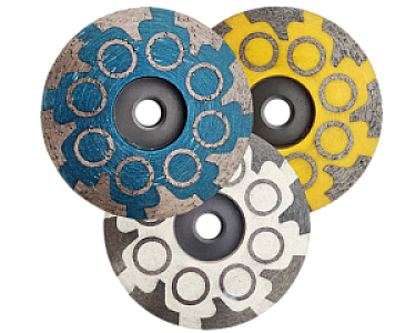 Max Aggressive Supreme Resin-Filled Cup Wheel - 4 in / Coarse