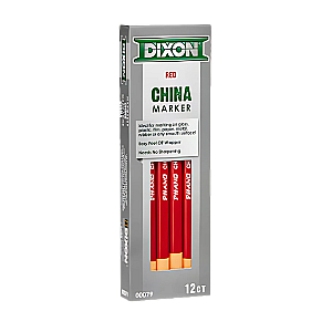 Phano Red China Markers – Box of 12